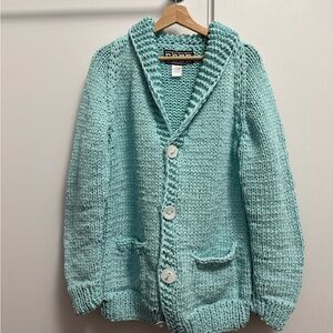 GOGO Light Blue Knit Sweater